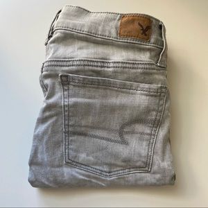Grey American Eagle Jeans